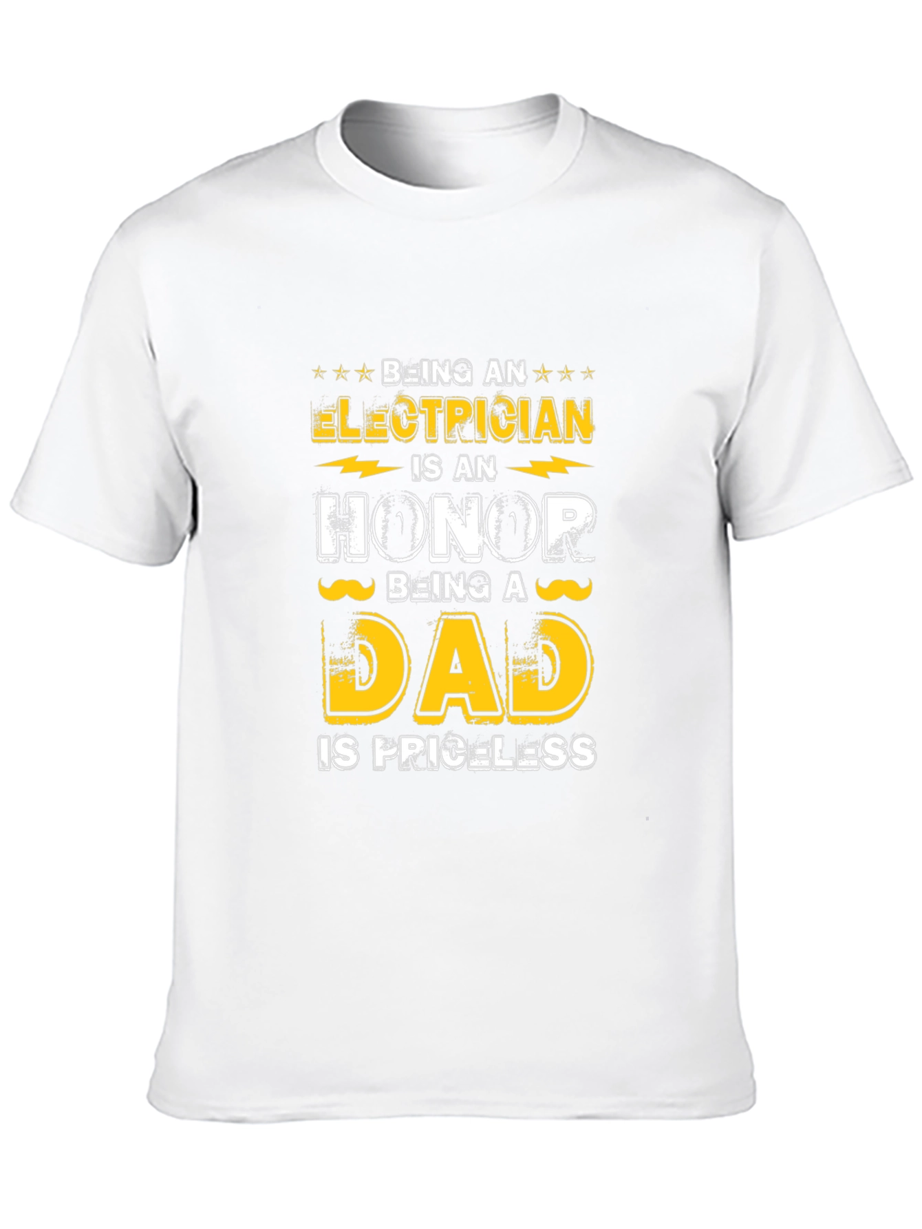 Electrician Dad T-Shirt - Honor & Priceless