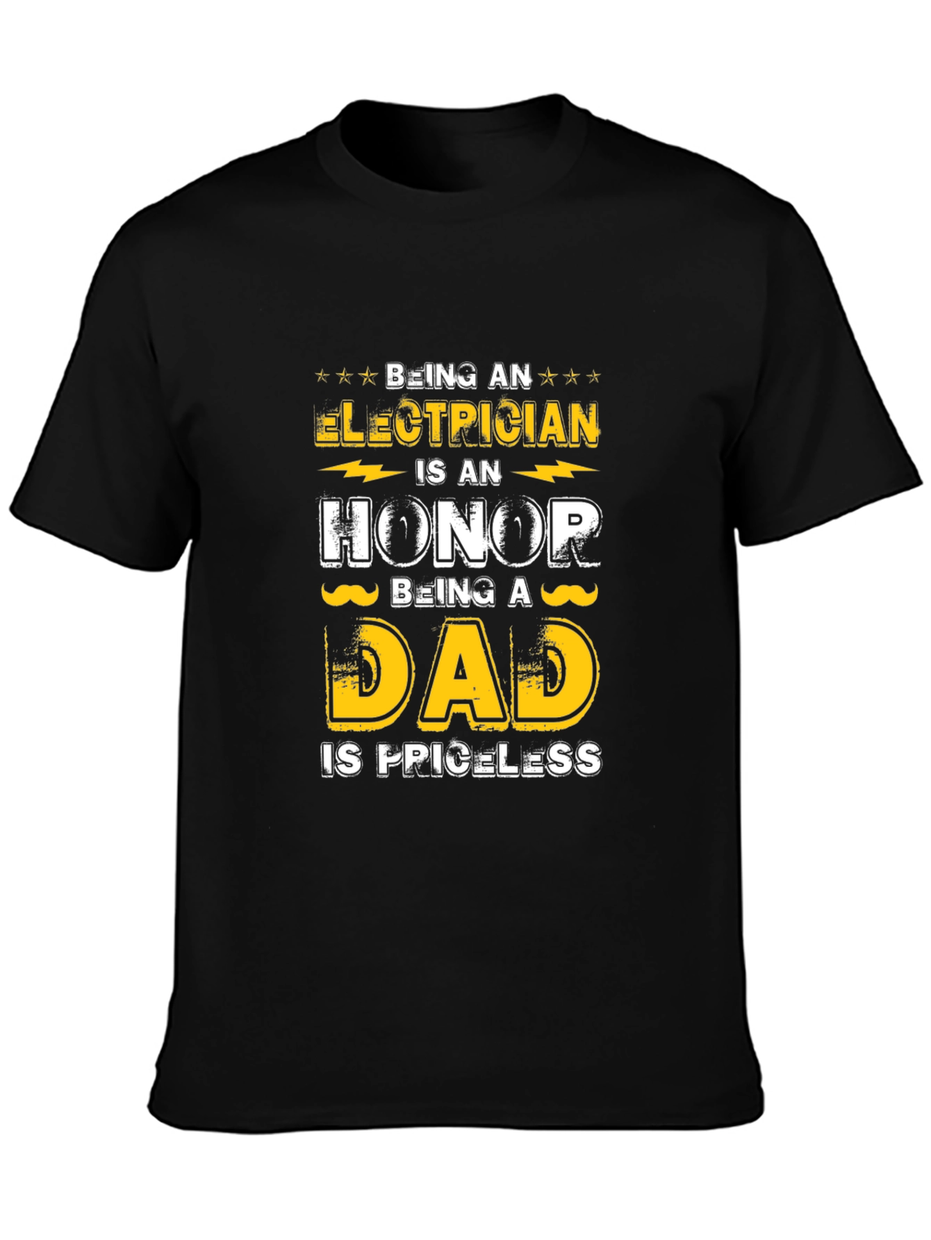 Electrician Dad T-Shirt - Honor & Priceless