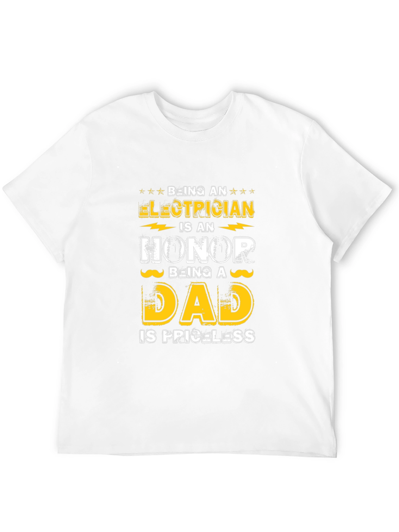 Electrician Dad T-Shirt - Honor & Priceless