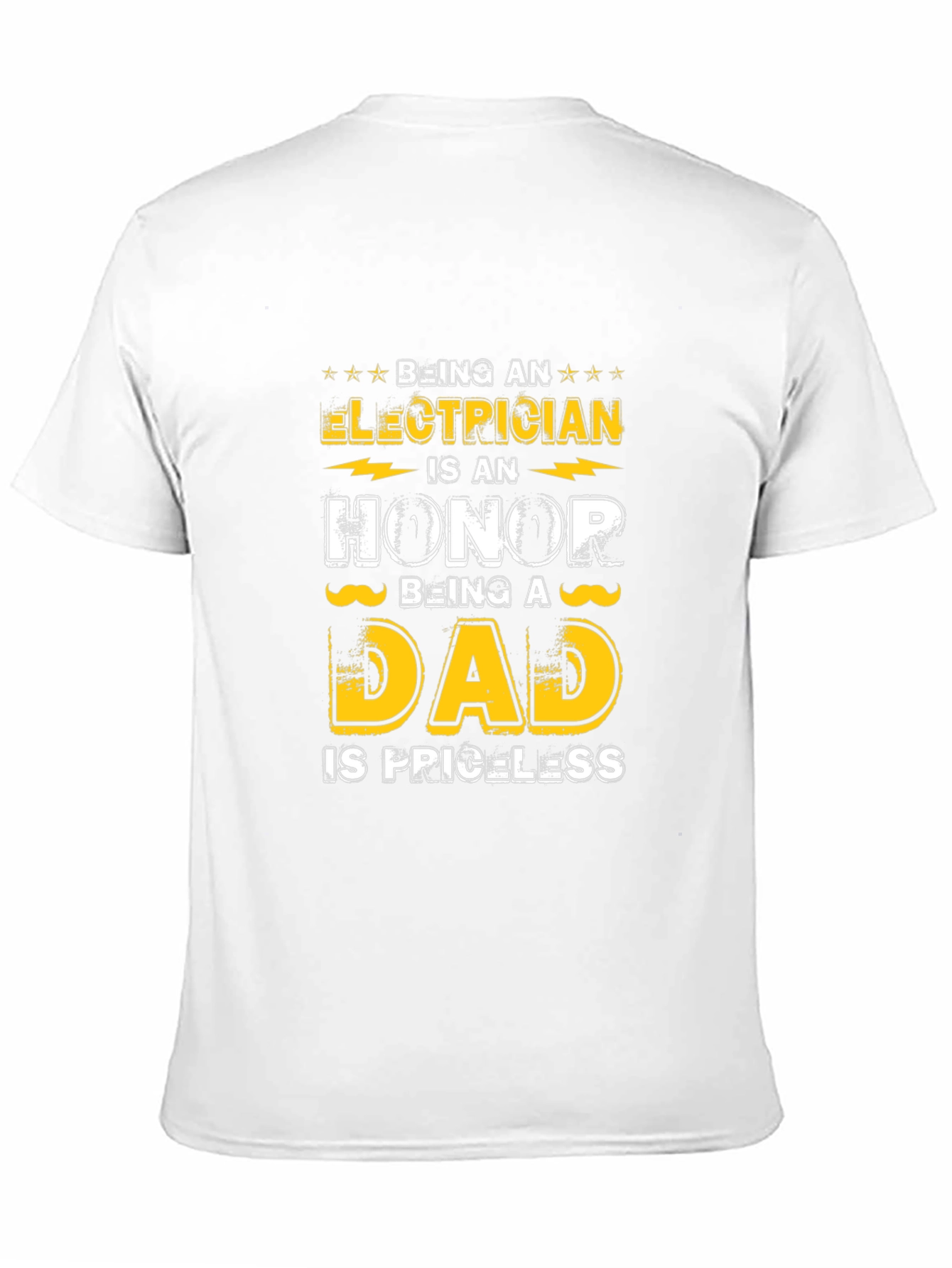 Electrician Dad T-Shirt - Honor & Priceless