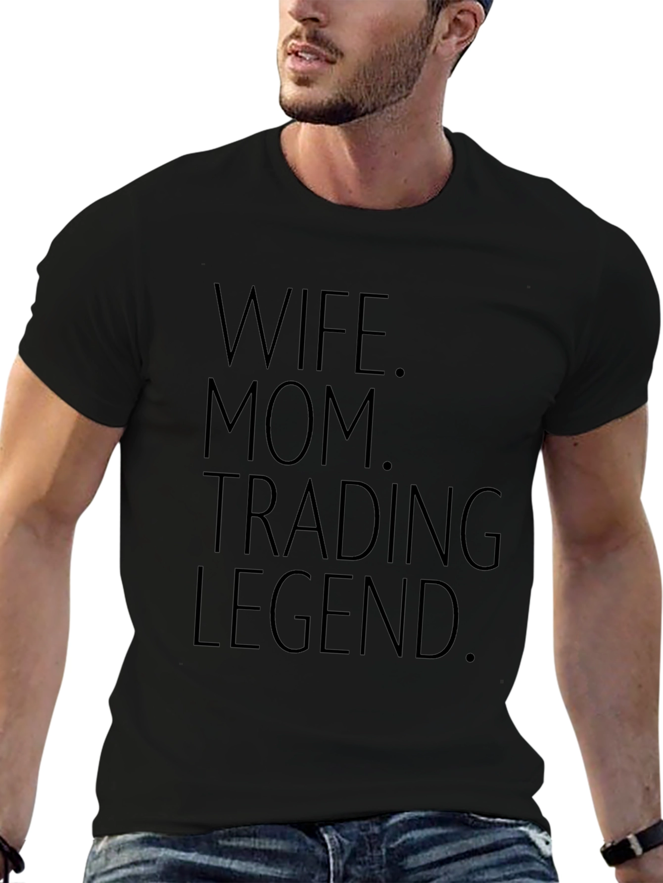 Wife Mom Trading Legend Graphic Tee
