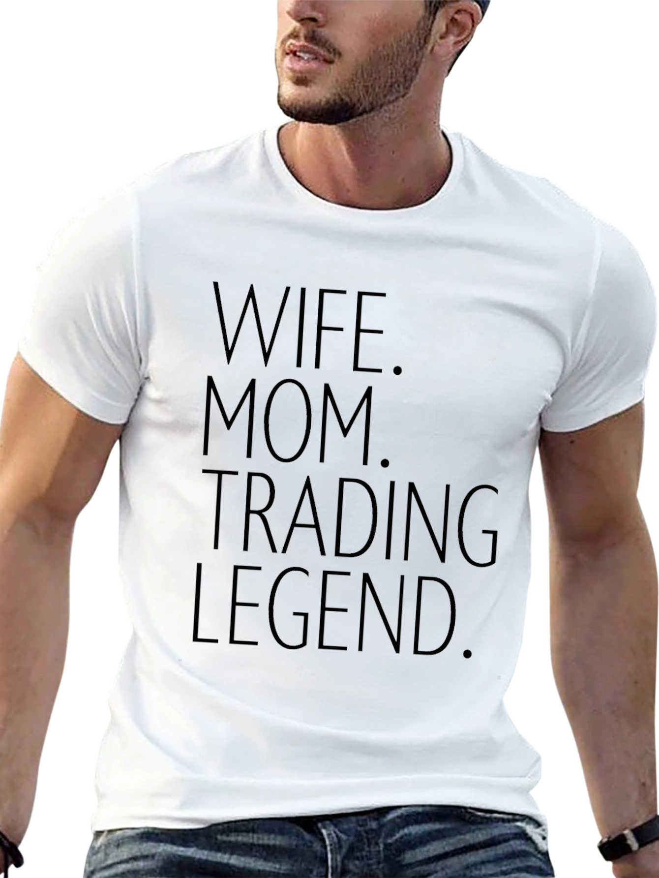 Wife Mom Trading Legend Graphic Tee