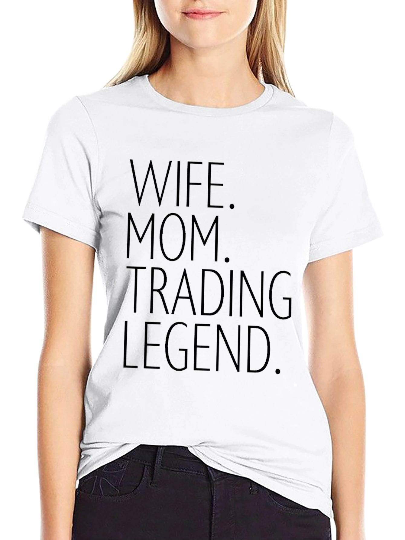 Wife Mom Trading Legend Graphic Tee