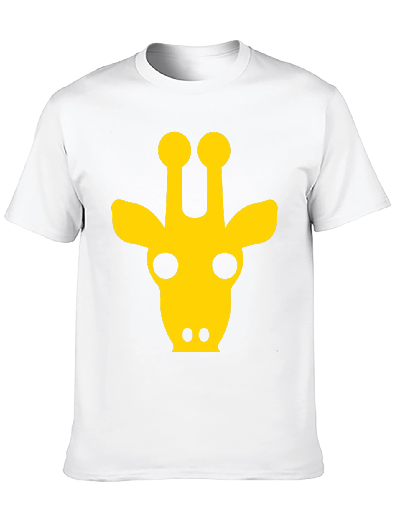 Giraffe Graphic Tee -  Black Unisex T-Shirt