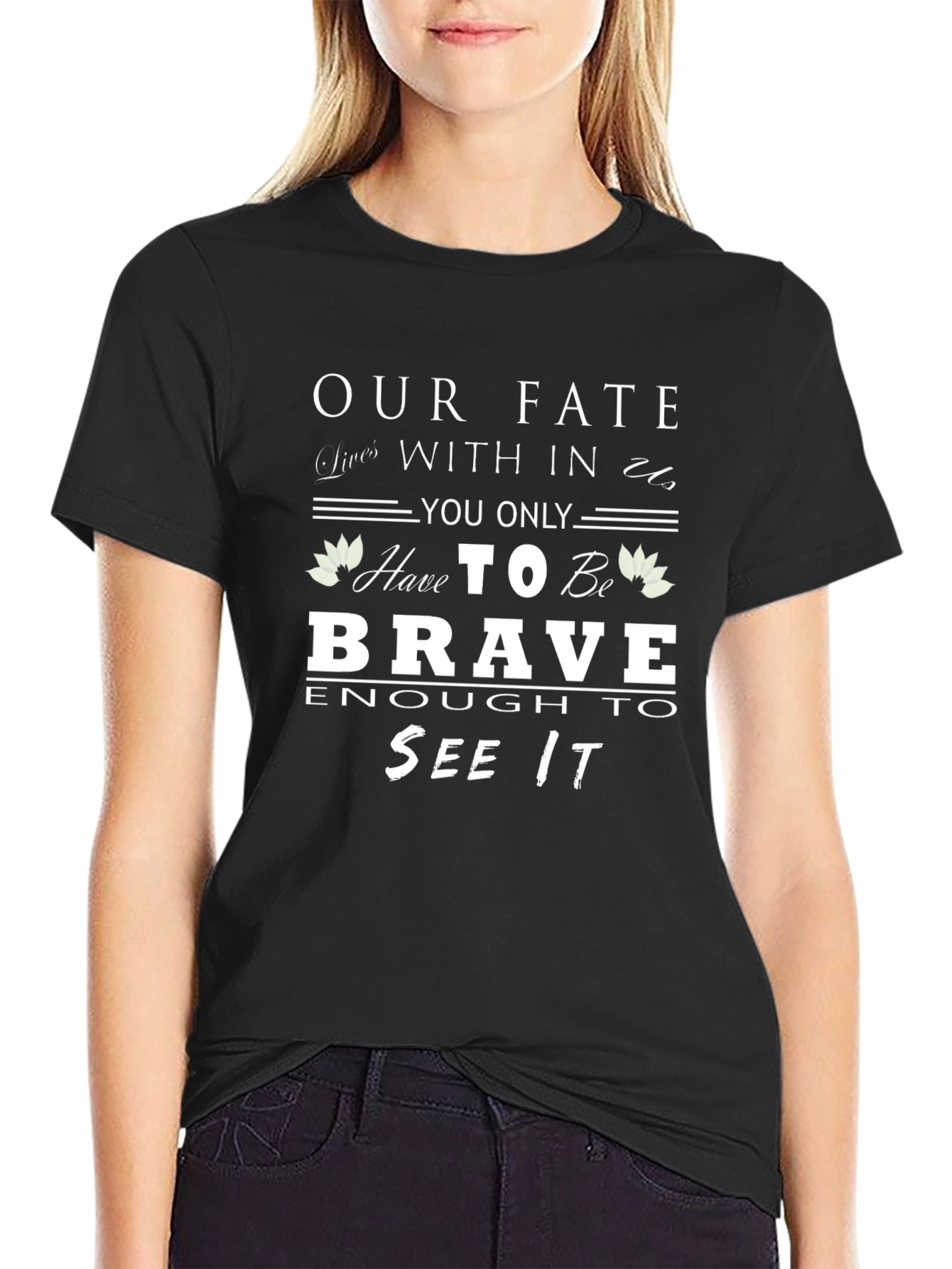 Brave Fate Graphic T-Shirt