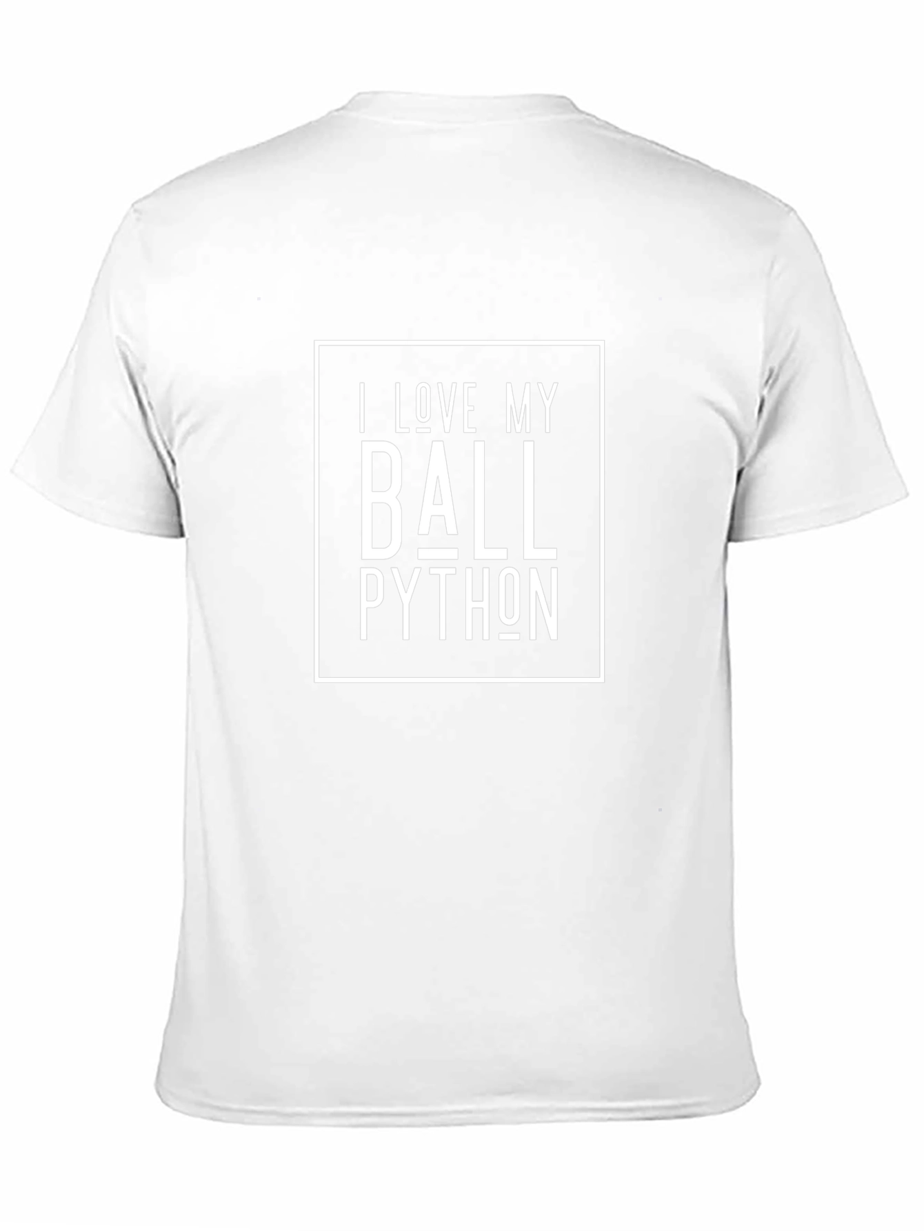 I Love My Ball Python Graphic T-Shirt