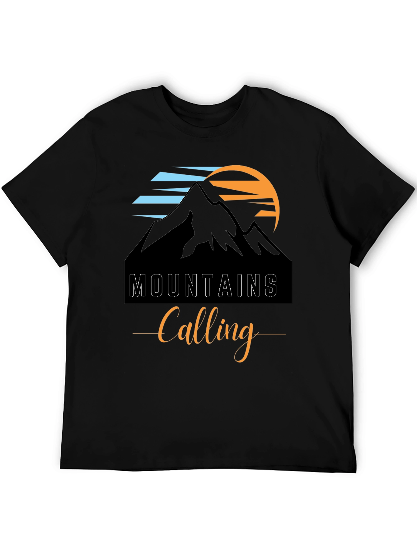 Mountains Calling Graphic Tee - Adventure Awaits