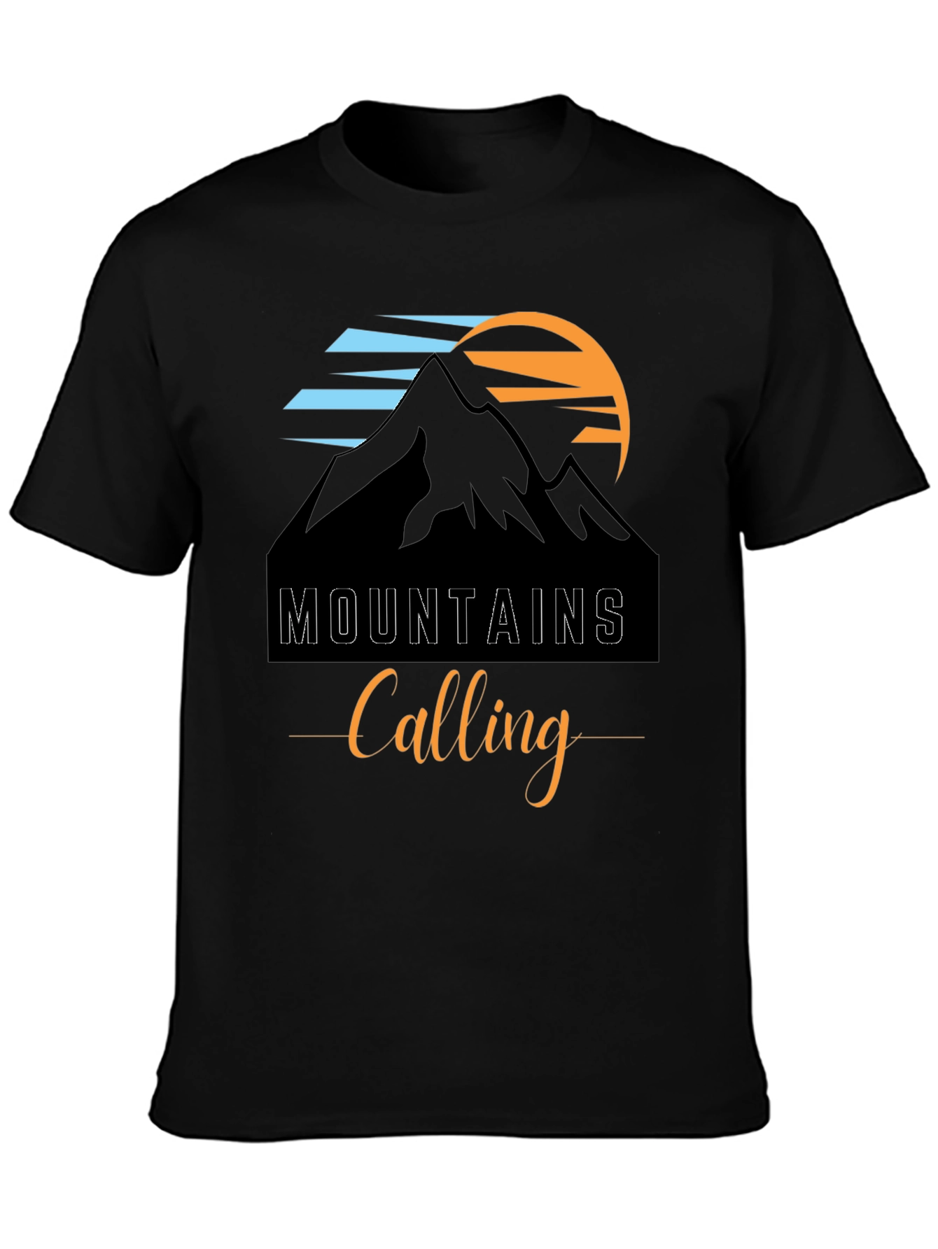 Mountains Calling Graphic Tee - Adventure Awaits
