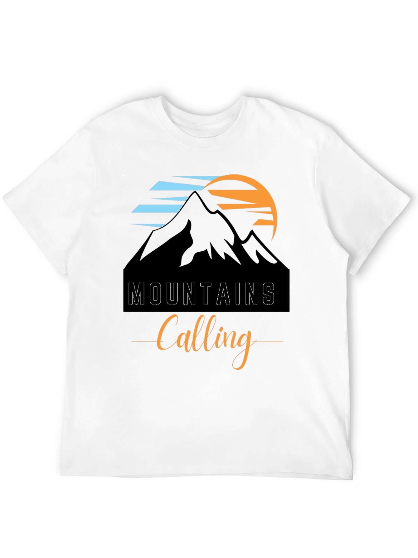 Mountains Calling Graphic Tee - Adventure Awaits