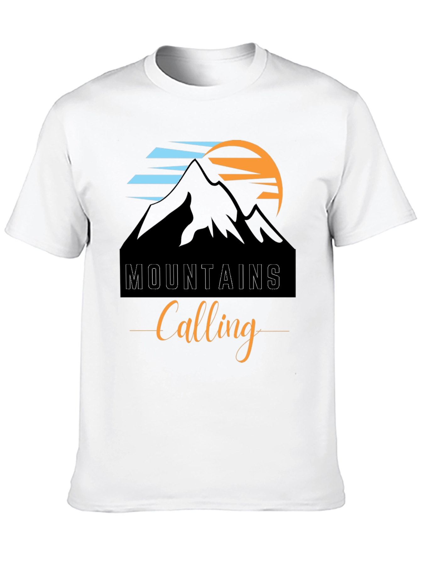 Mountains Calling Graphic Tee - Adventure Awaits
