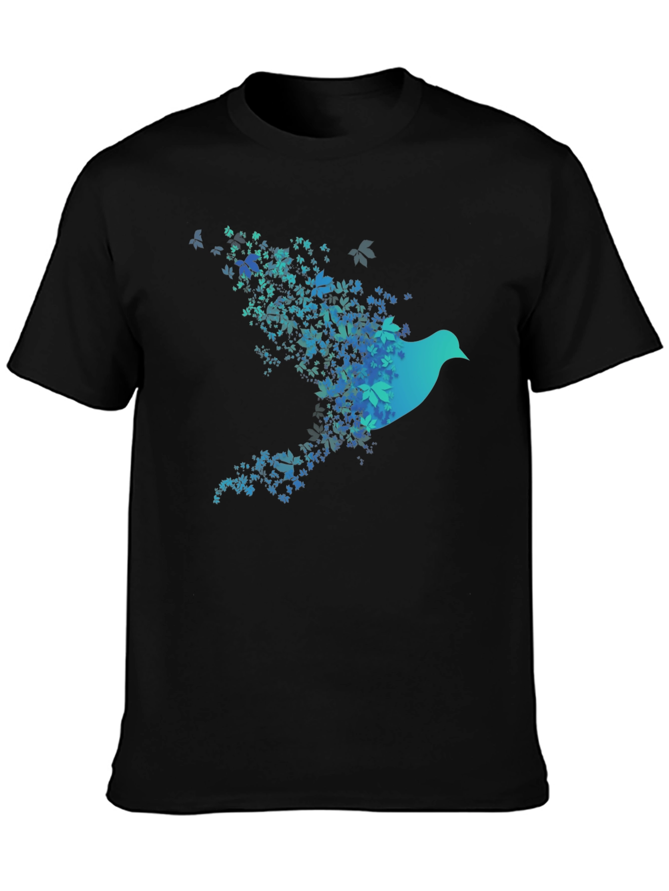 Bird of Leaves Graphic T-Shirt