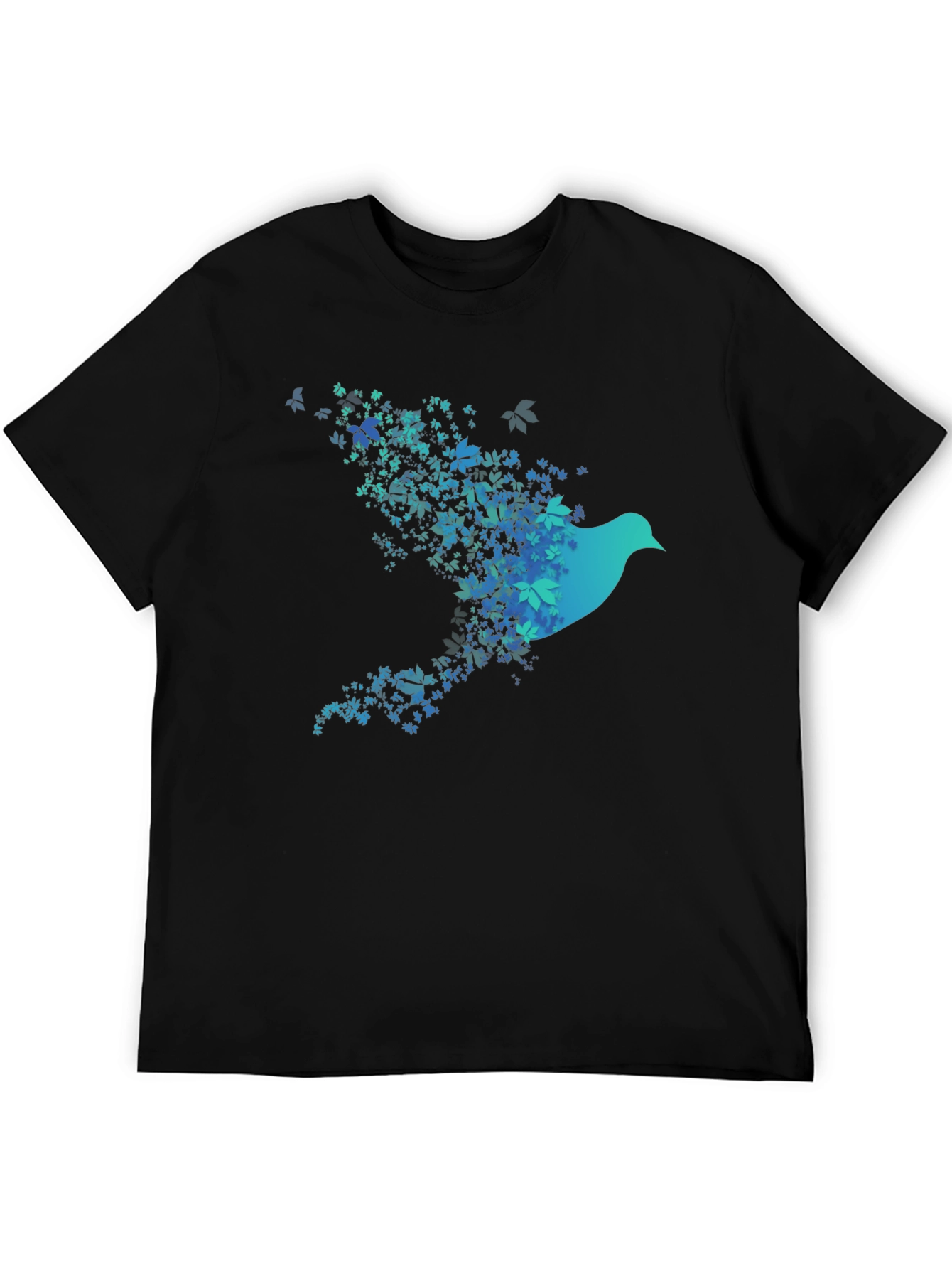 Bird of Leaves Graphic T-Shirt