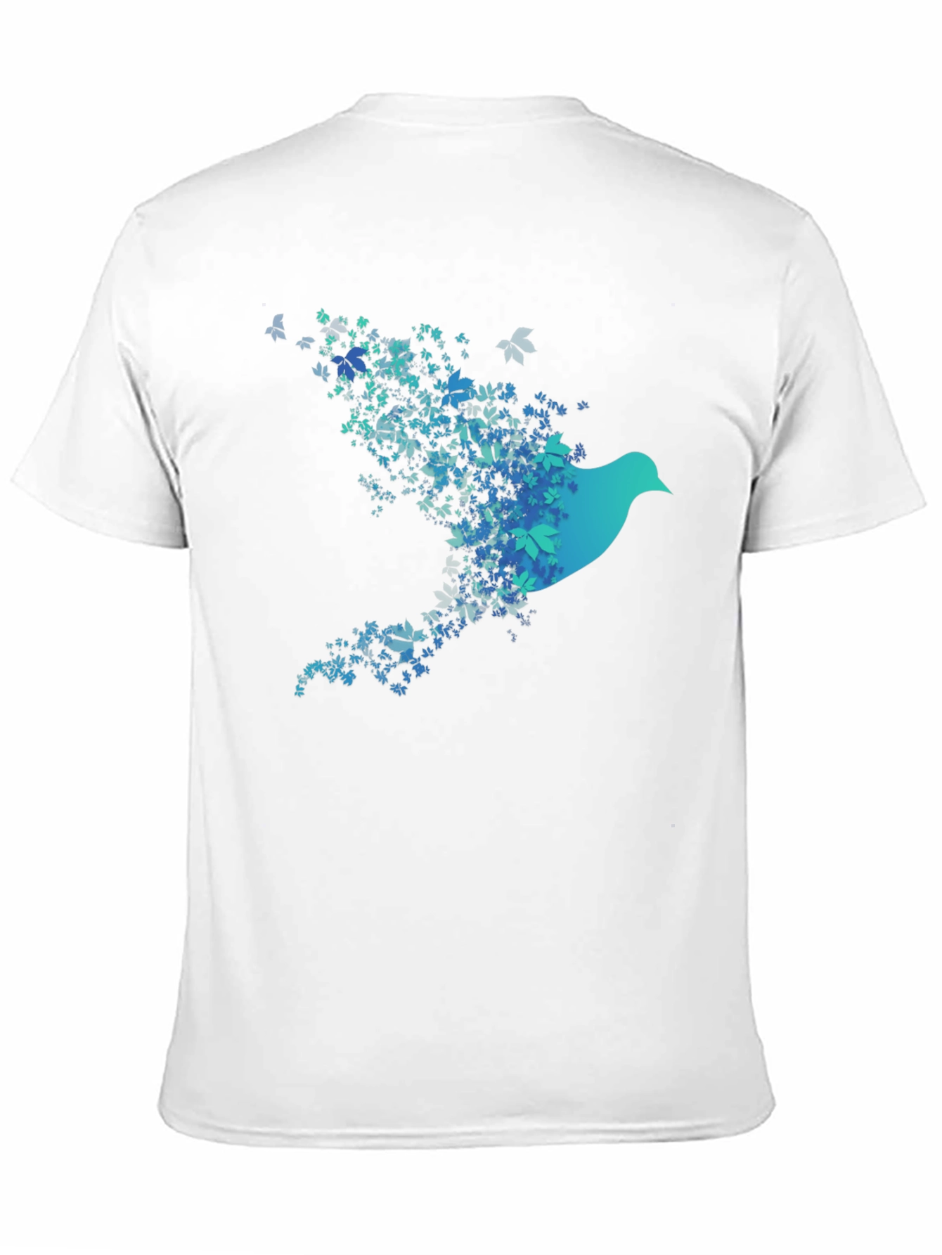Bird of Leaves Graphic T-Shirt
