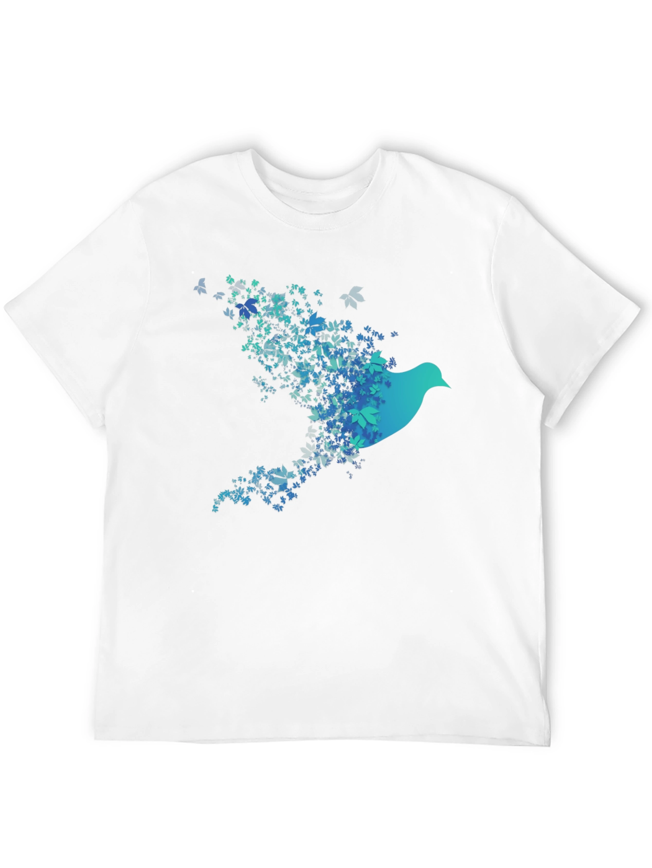 Bird of Leaves Graphic T-Shirt
