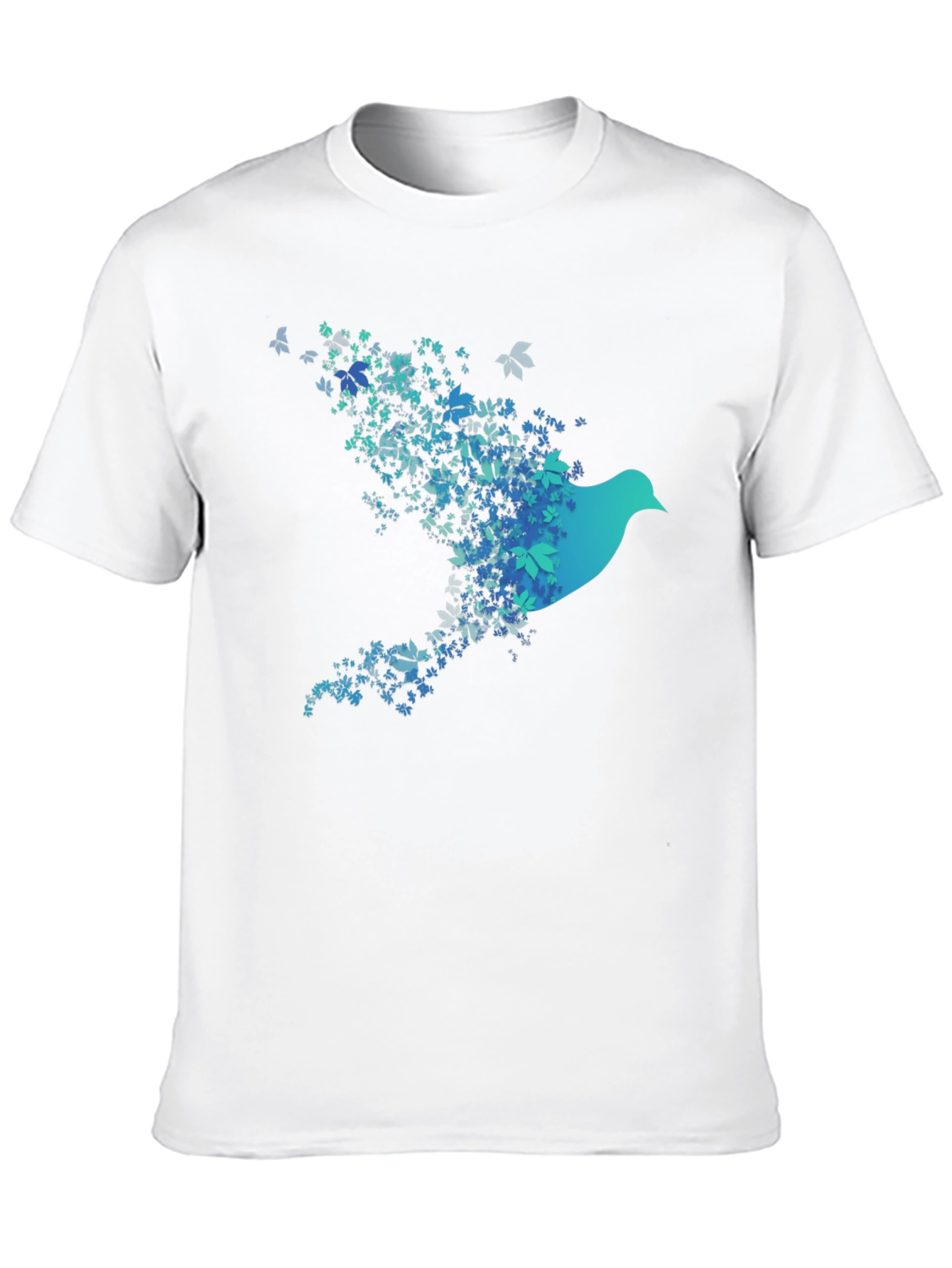 Bird of Leaves Graphic T-Shirt