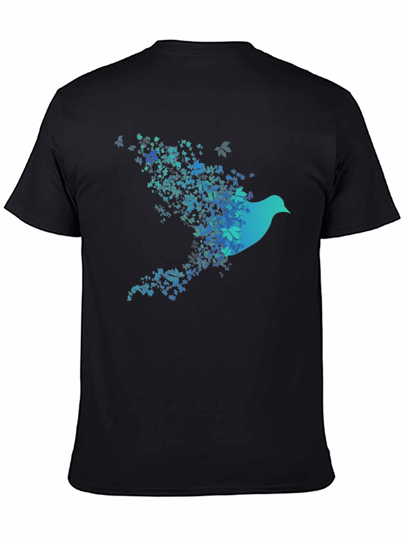 Bird of Leaves Graphic T-Shirt