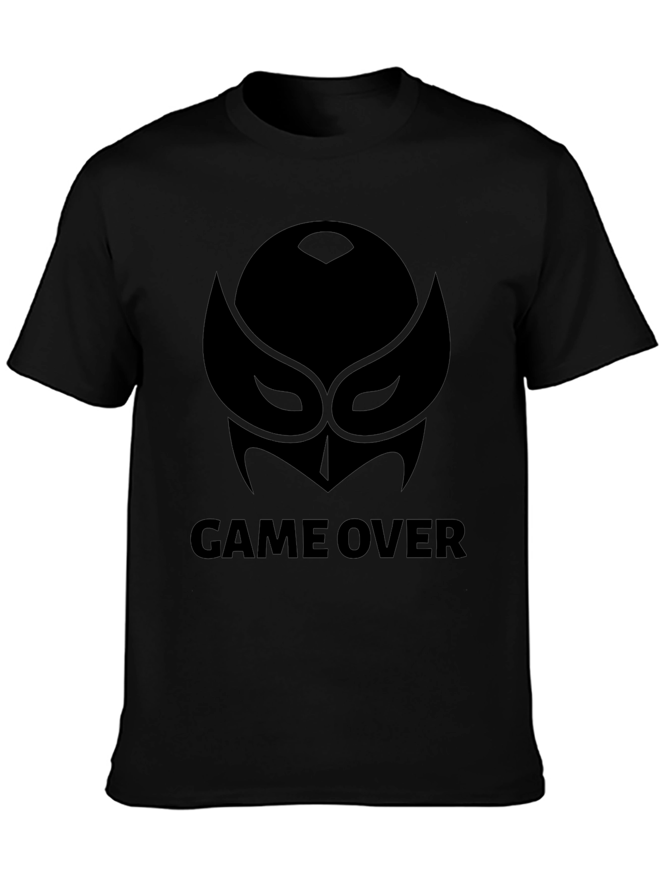 Game Over Graphic Black T-Shirt