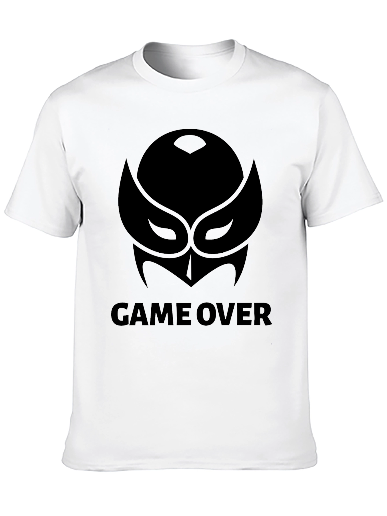 Game Over Graphic Black T-Shirt