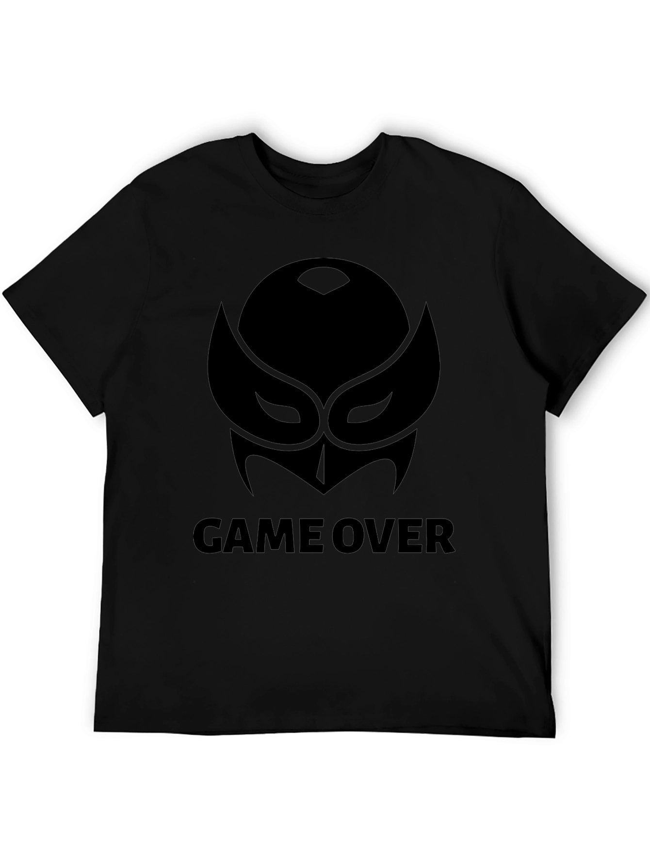 Game Over Graphic Black T-Shirt