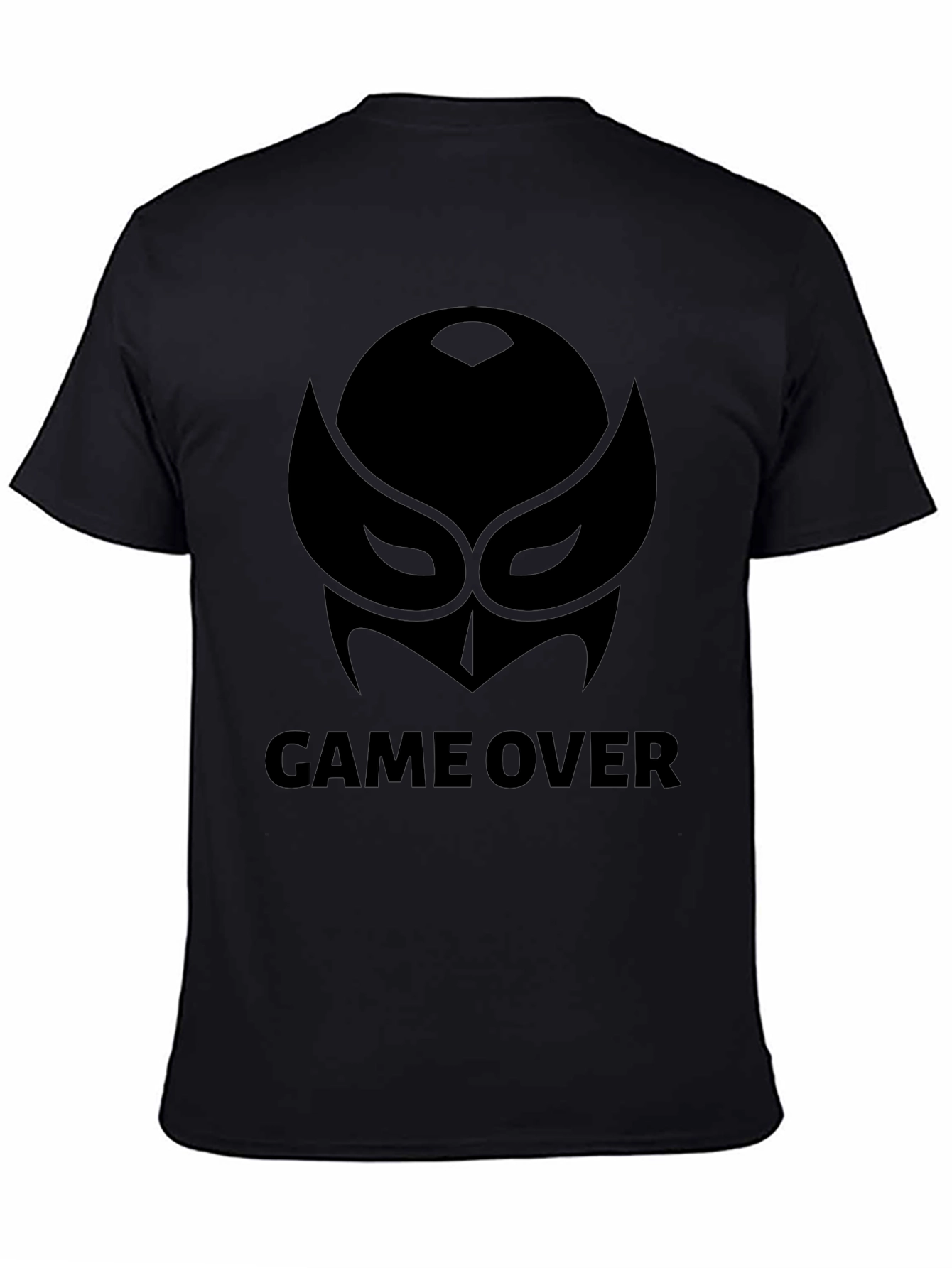Game Over Graphic Black T-Shirt