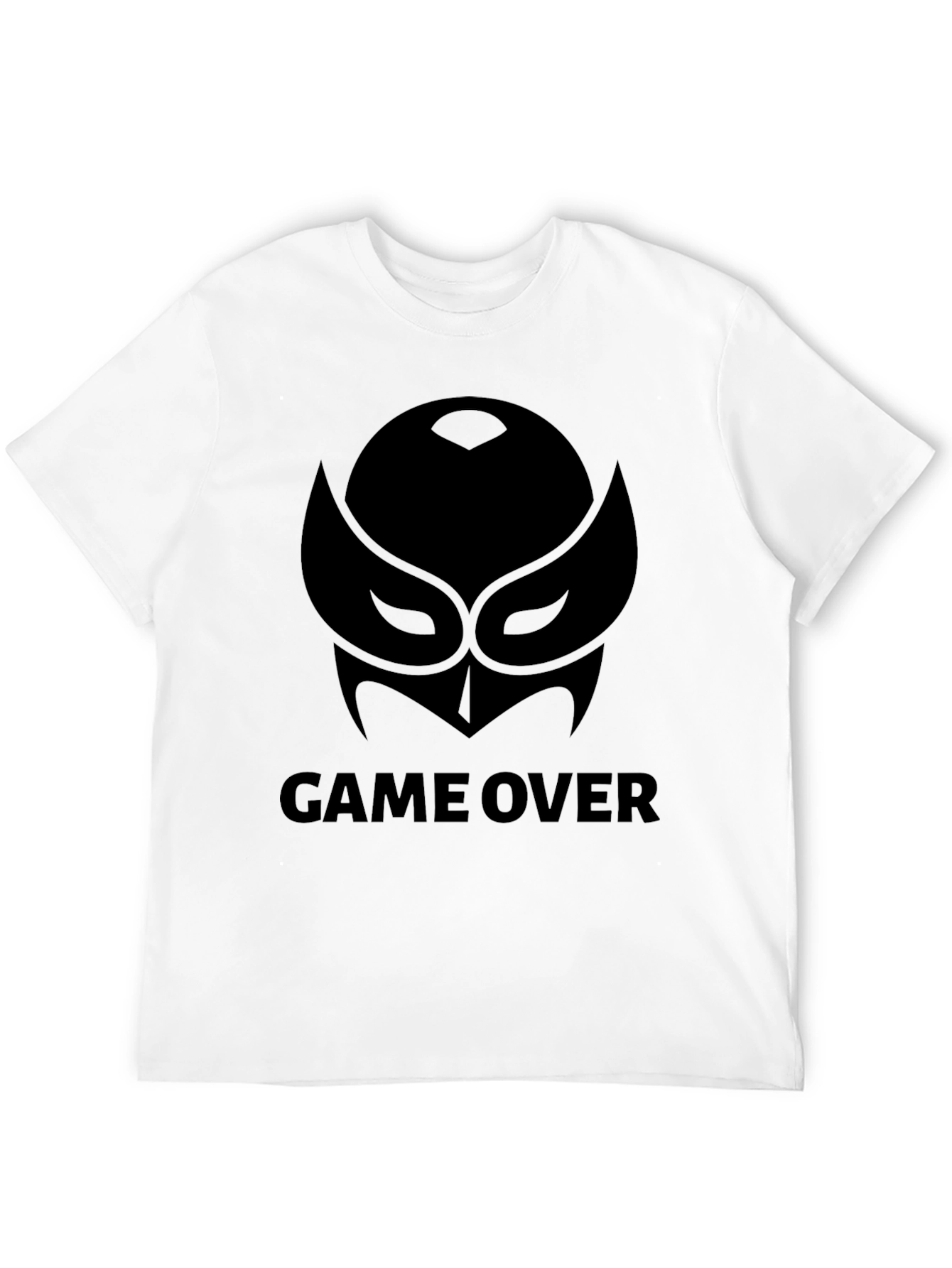 Game Over Graphic Black T-Shirt
