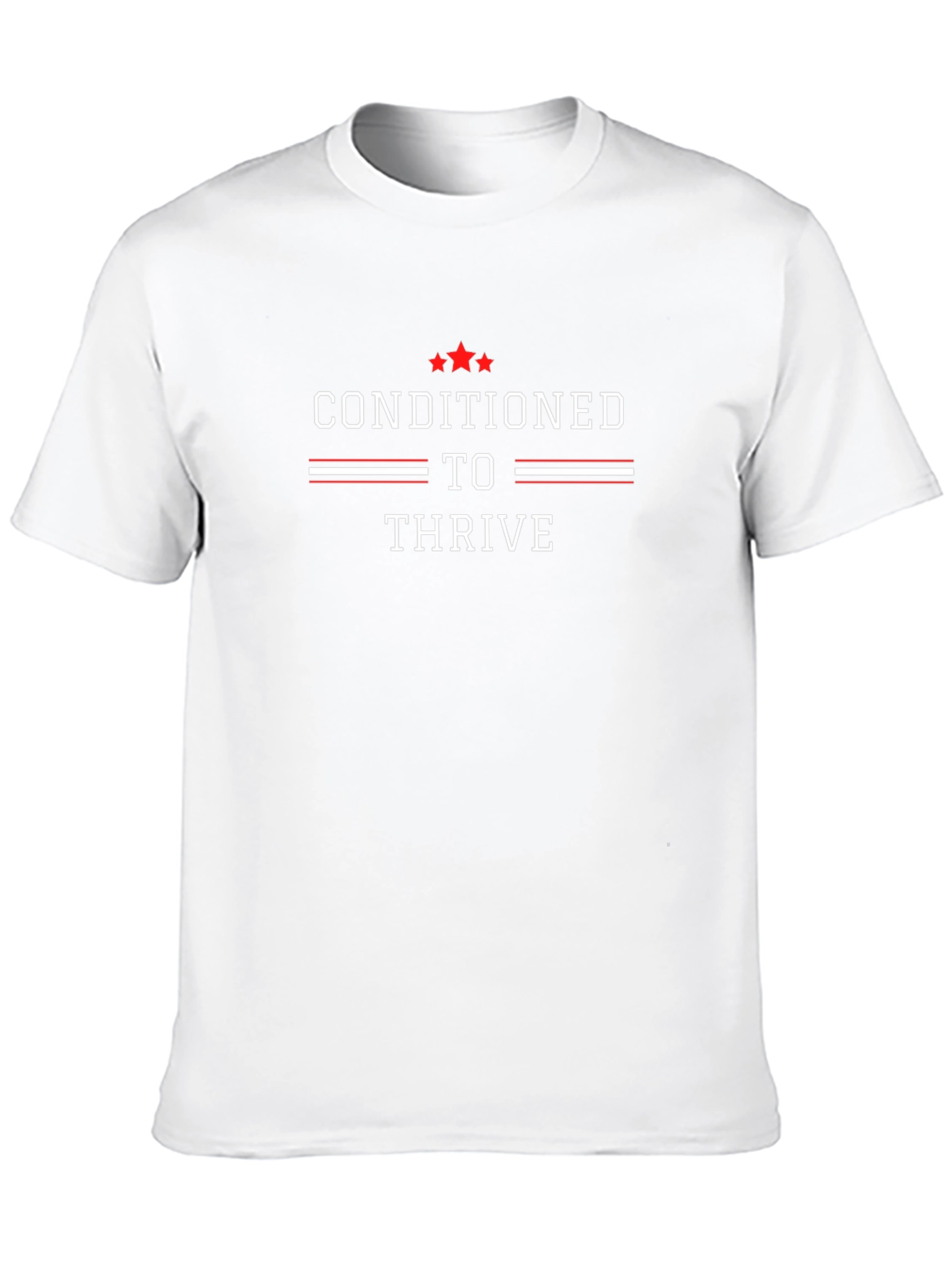 Conditioned to Thrive Graphic Tee - Black