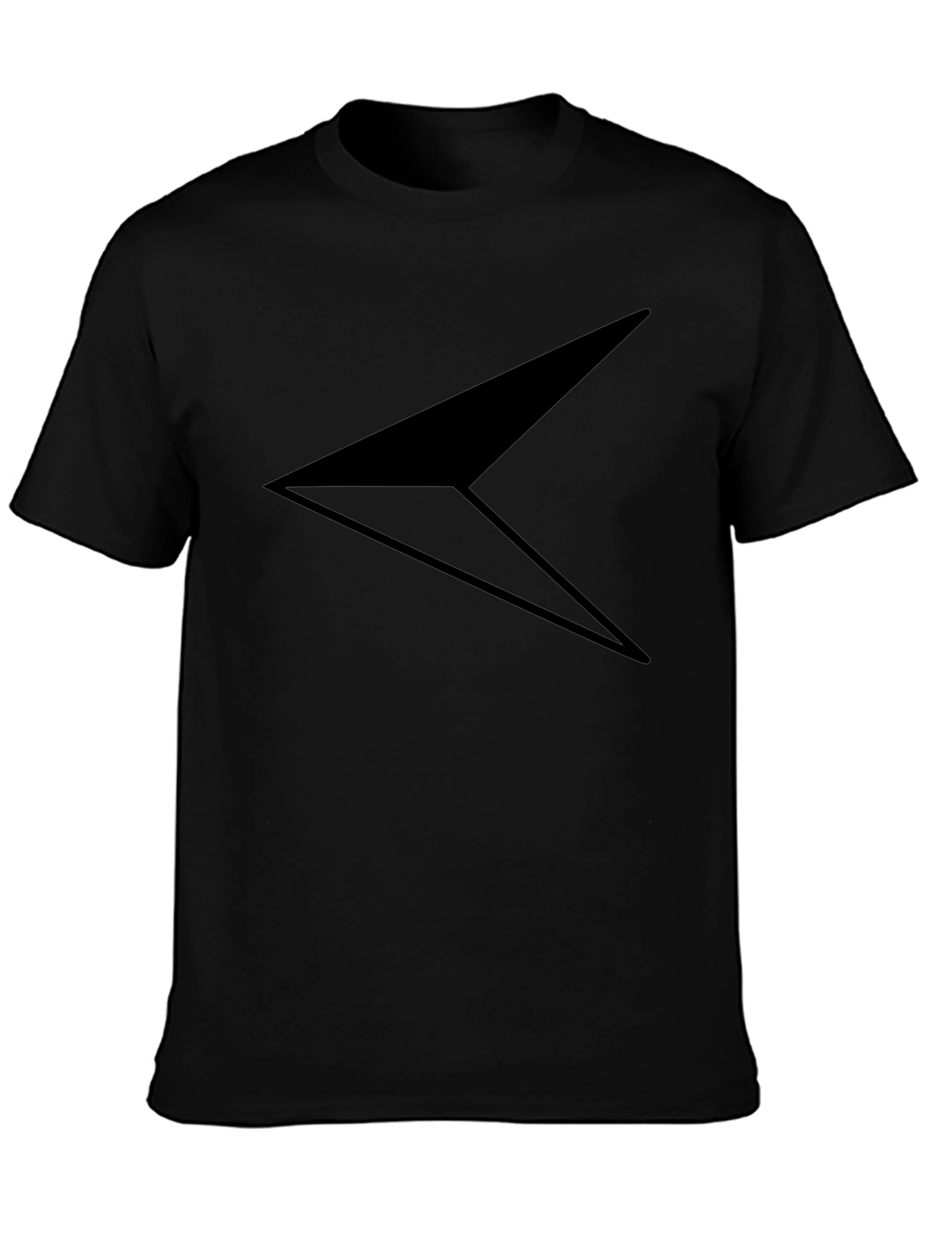 Modern Arrow Tee - Black Graphic T-Shirt