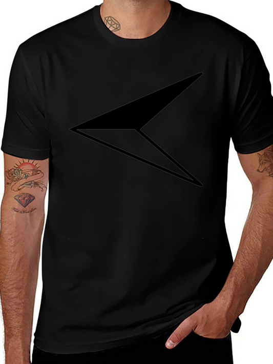 Modern Arrow Tee - Black Graphic T-Shirt