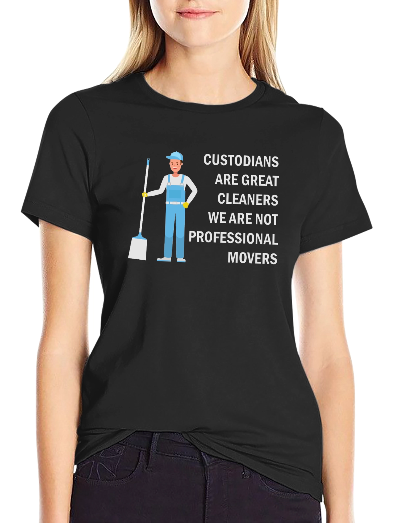 Custodian Cleaning Service T-Shirt