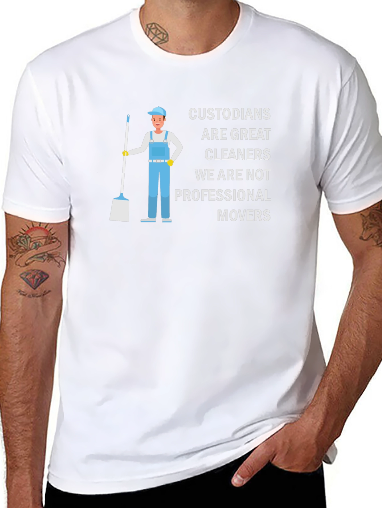 Custodian Cleaning Service T-Shirt