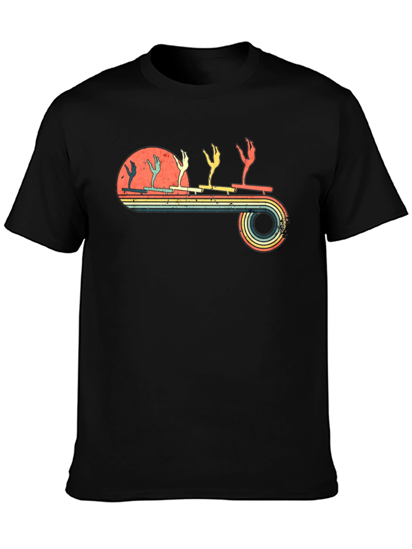 Retro Rock Climbing Evolution T-Shirt