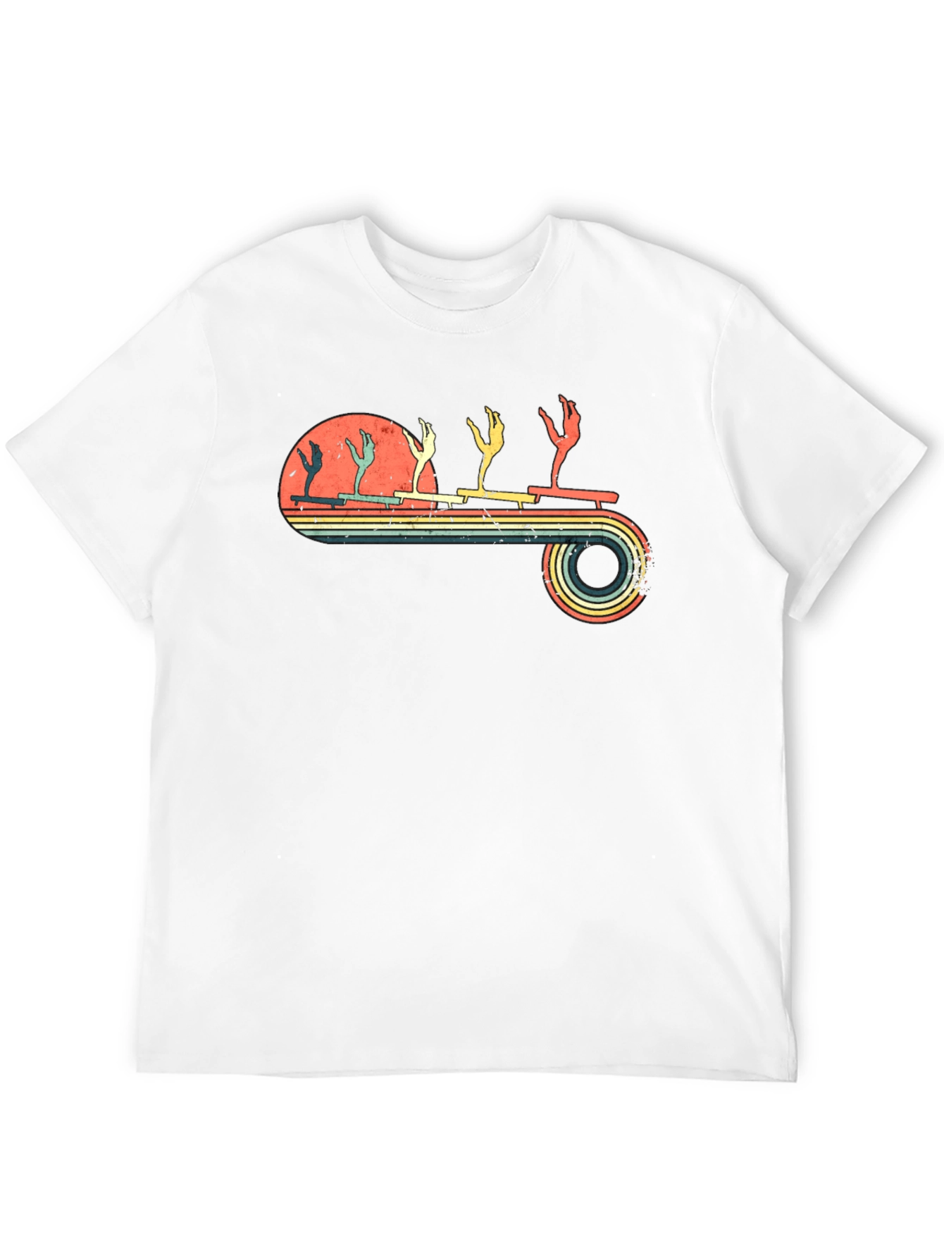Retro Rock Climbing Evolution T-Shirt