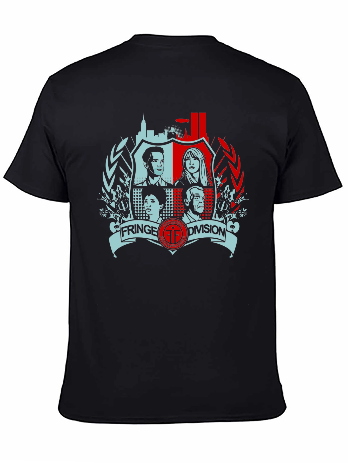 Fringe Division Graphic Tee - Mens Black T-Shirt