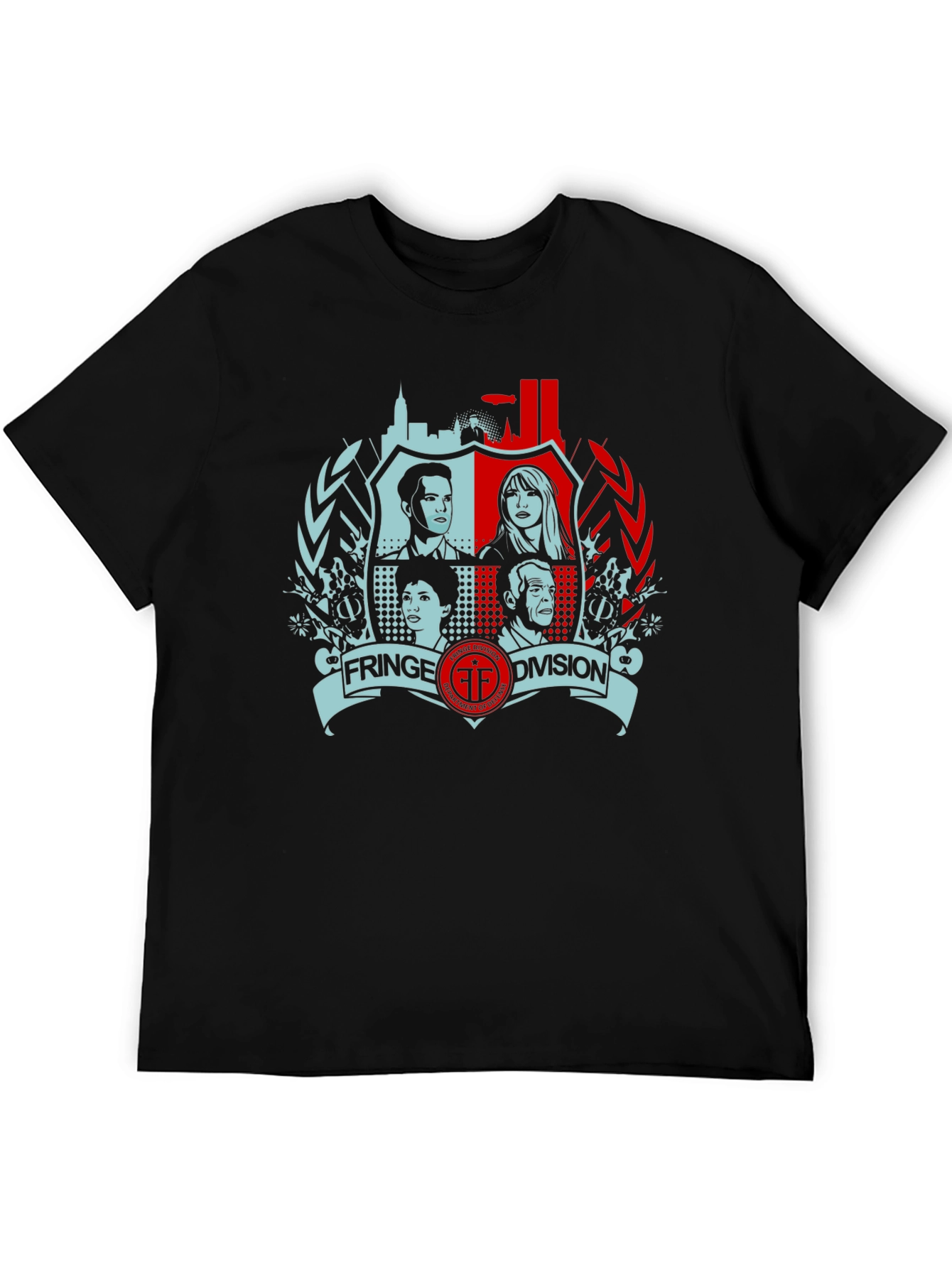 Fringe Division Graphic Tee - Mens Black T-Shirt