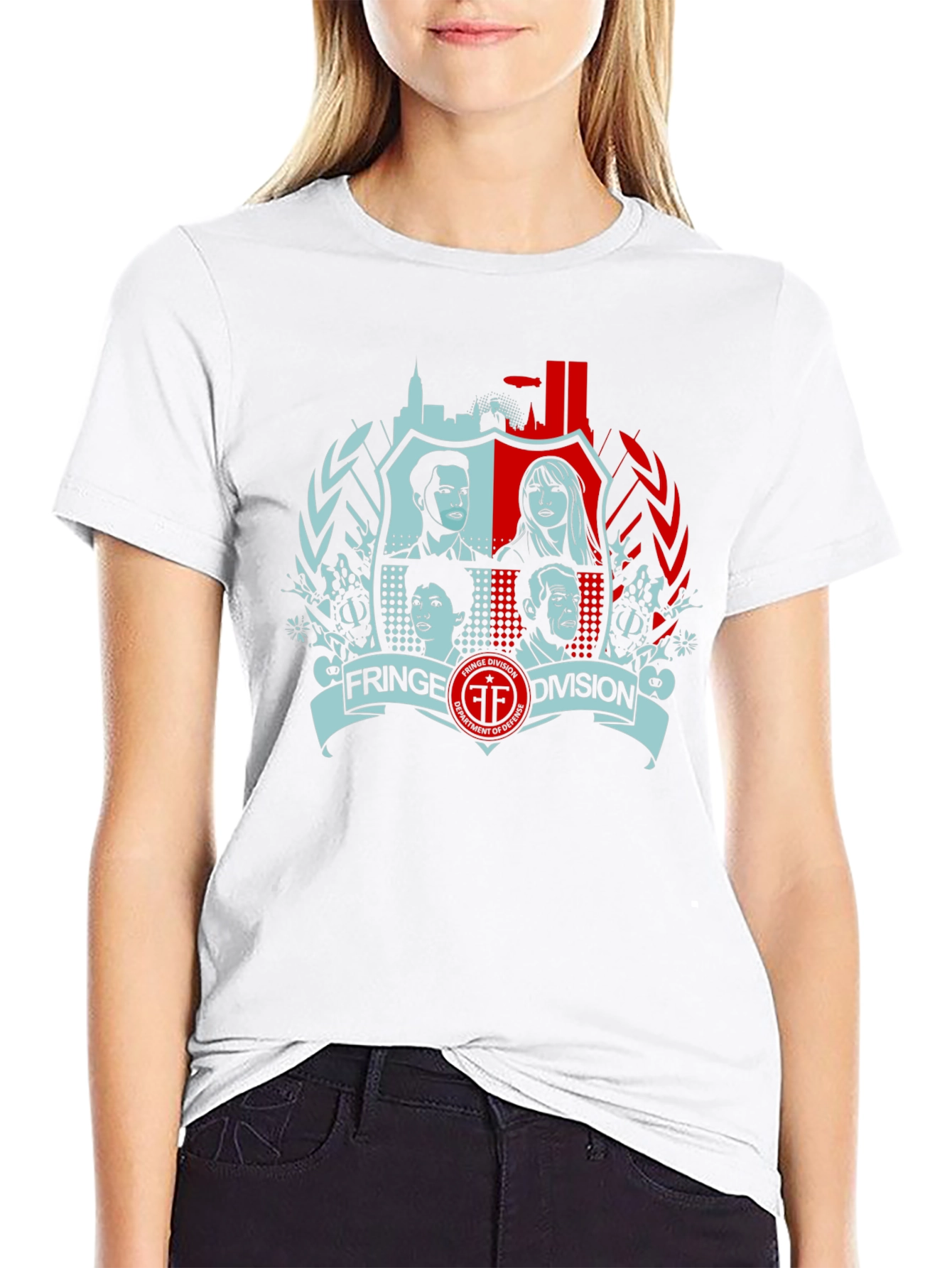 Fringe Division Graphic Tee - Mens Black T-Shirt