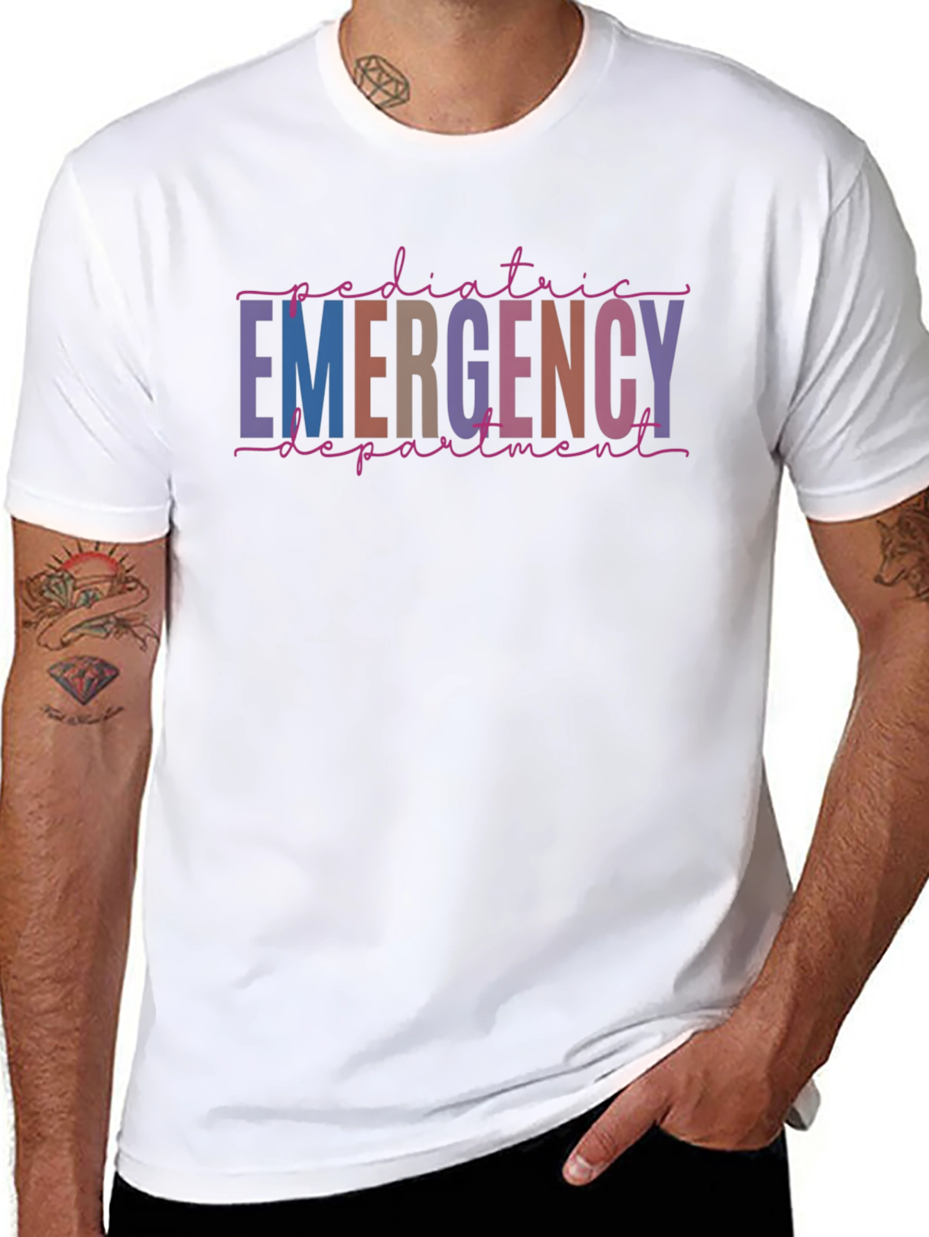Pediatric Emergency Department Black T-Shirt