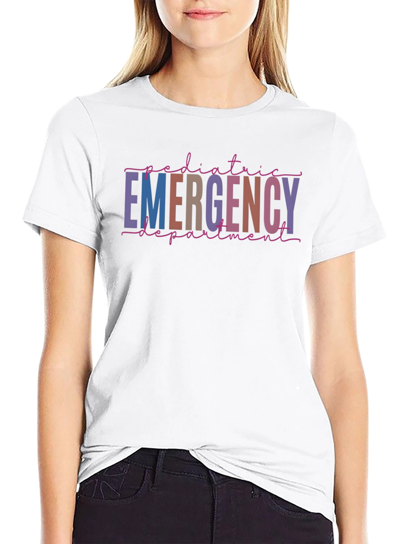 Pediatric Emergency Department Black T-Shirt