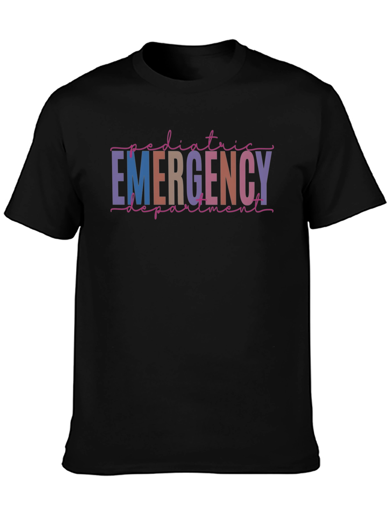 Pediatric Emergency Department Black T-Shirt
