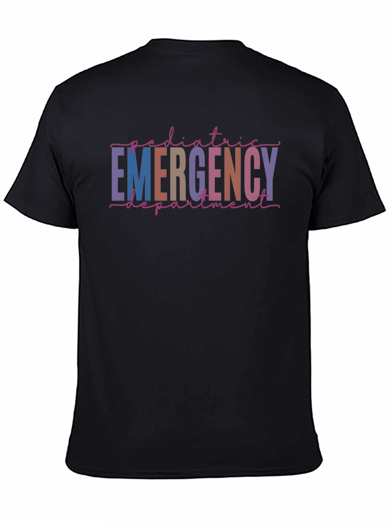 Pediatric Emergency Department Black T-Shirt