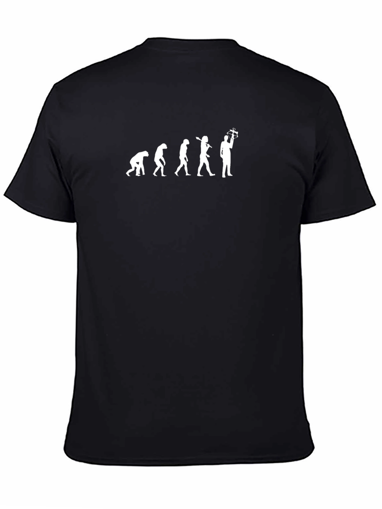 Evolution of Drone Pilot Black T-Shirt
