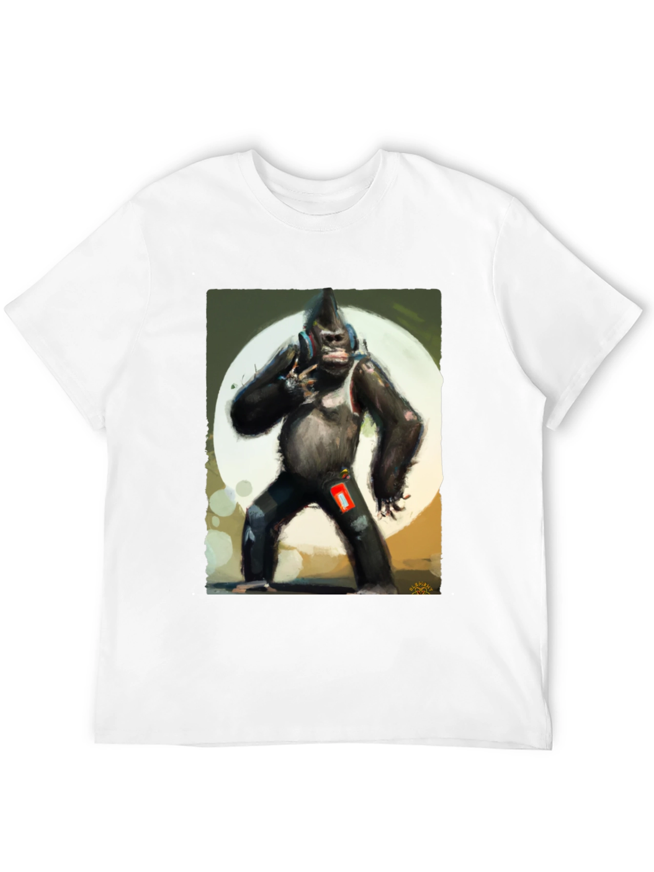 Gorilla DJ Graphic Tee - Cool Streetwear Style