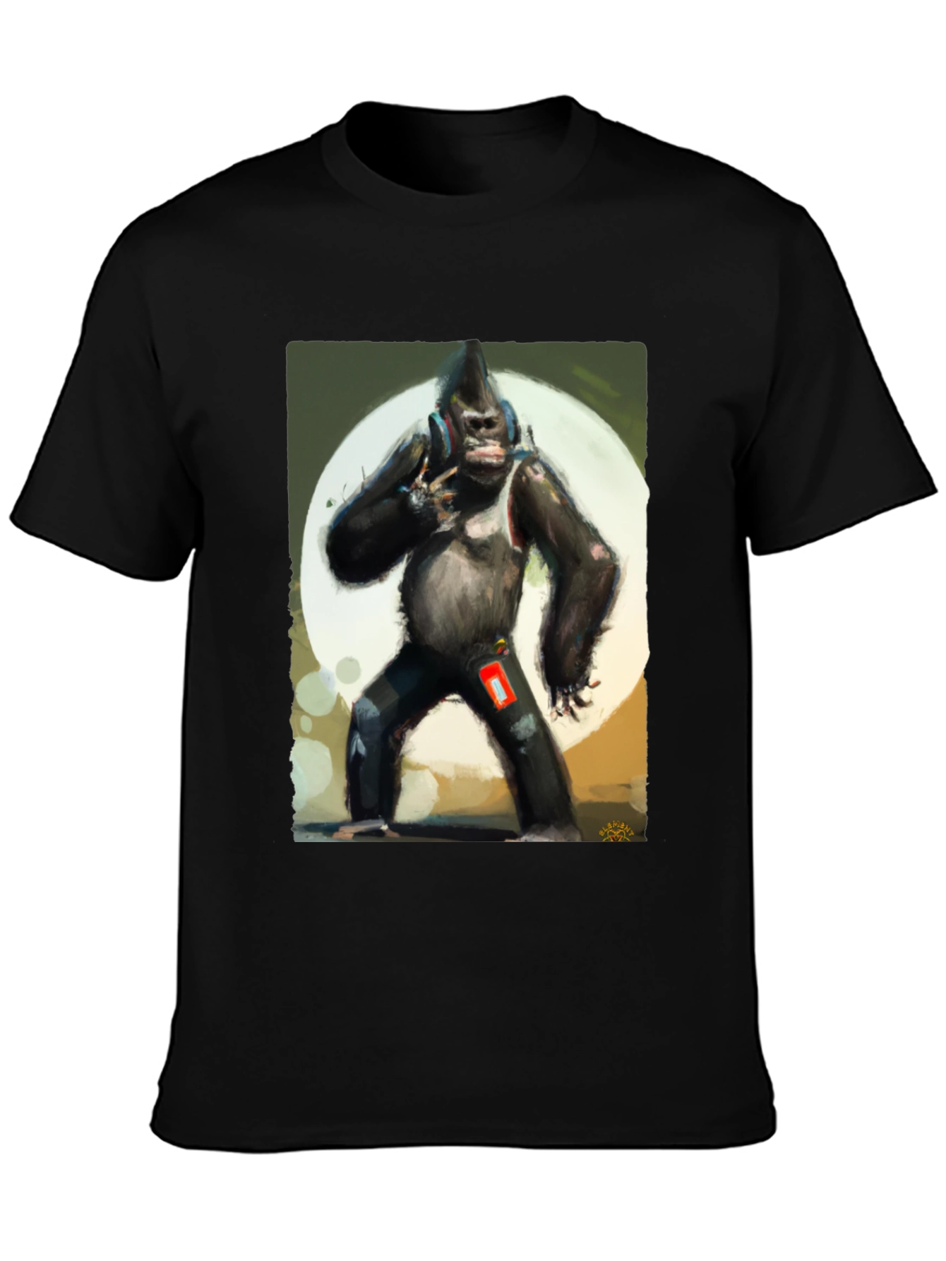 Gorilla DJ Graphic Tee - Cool Streetwear Style