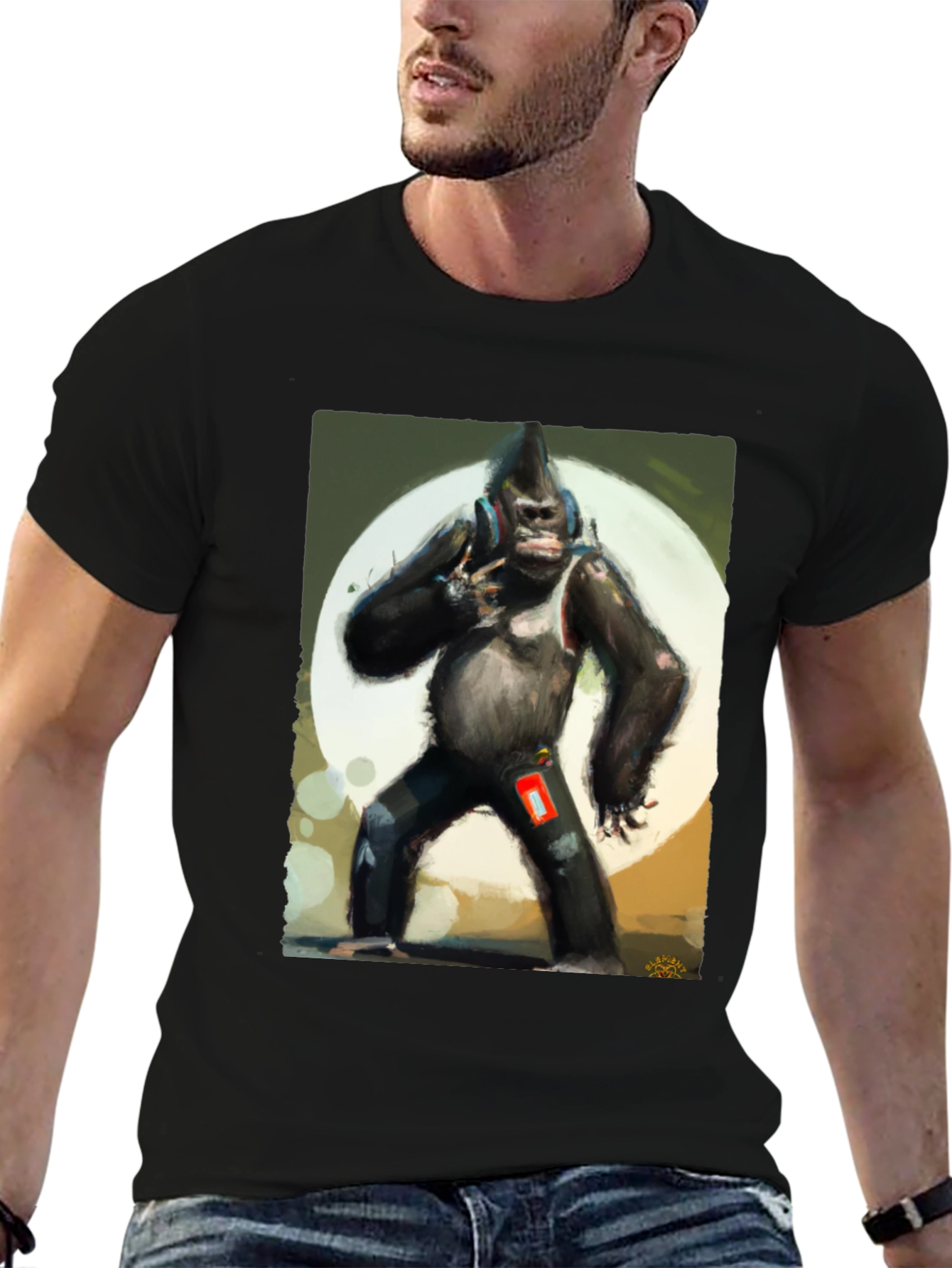 Gorilla DJ Graphic Tee - Cool Streetwear Style