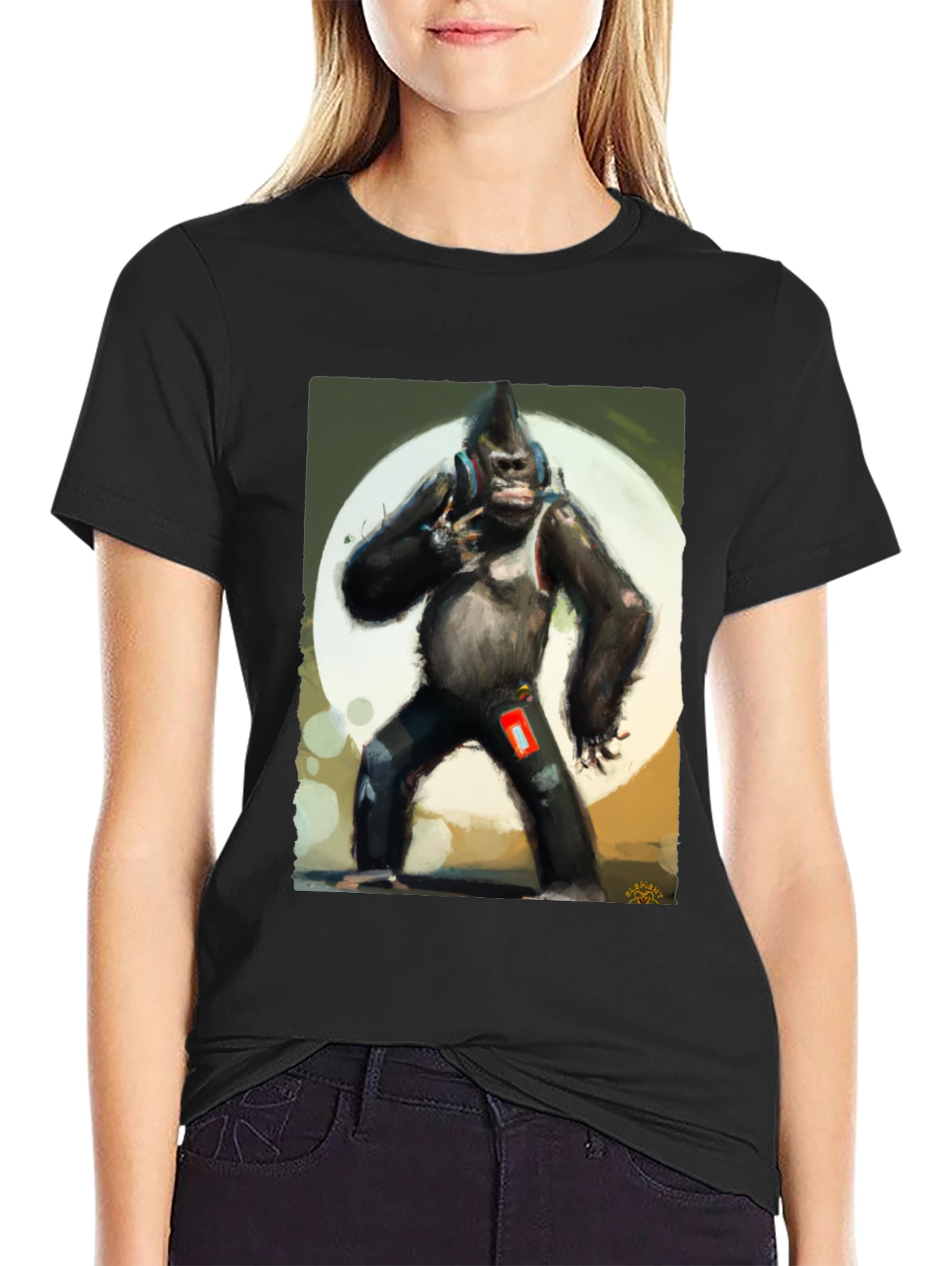 Gorilla DJ Graphic Tee - Cool Streetwear Style