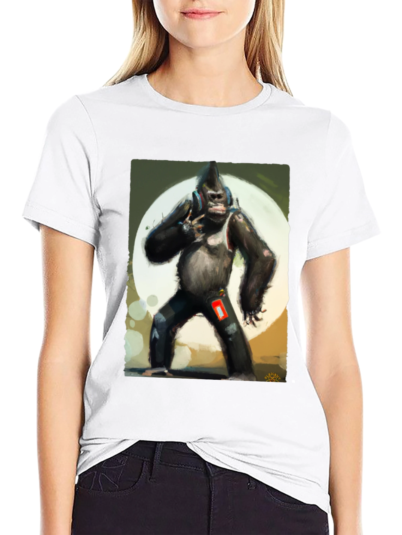 Gorilla DJ Graphic Tee - Cool Streetwear Style