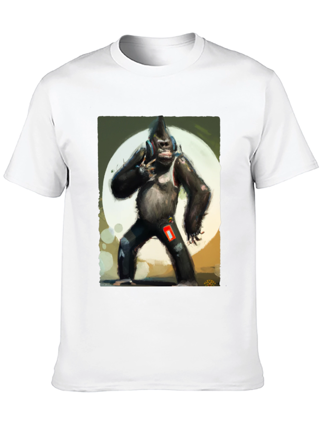 Gorilla DJ Graphic Tee - Cool Streetwear Style