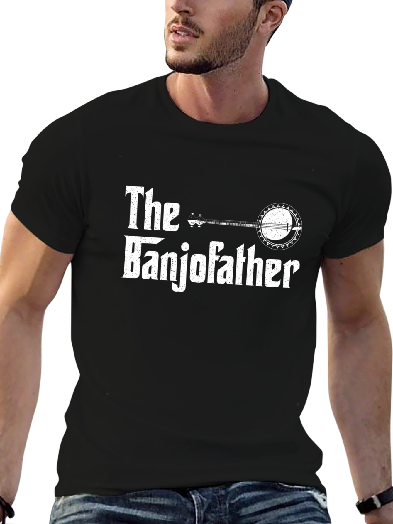 The Banjofather Black T-Shirt