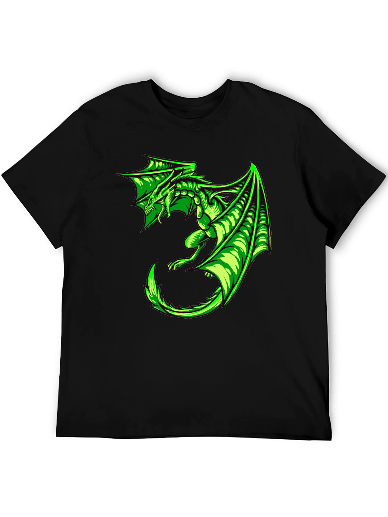 Green Dragon Graphic Tee - Mens