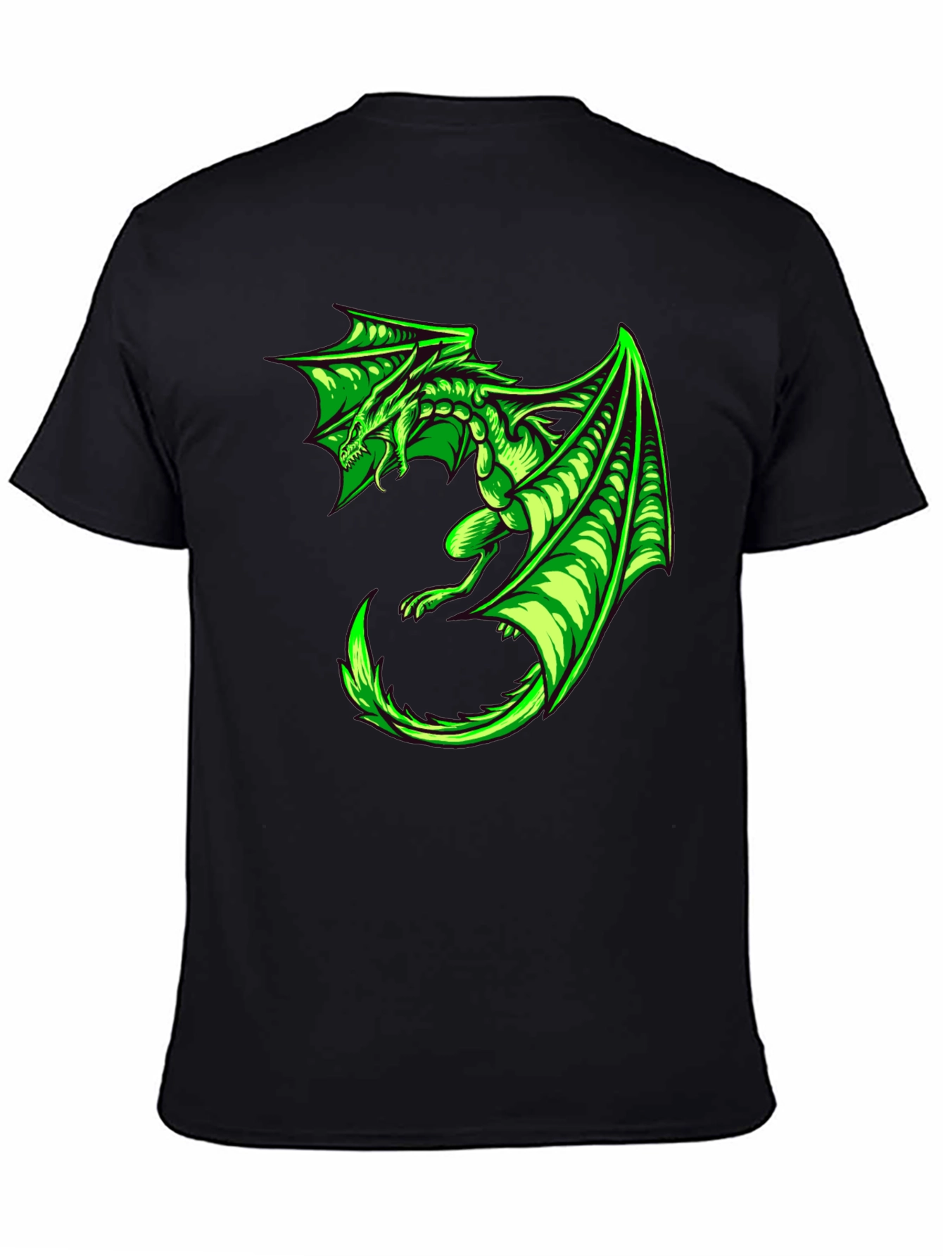 Green Dragon Graphic Tee - Mens