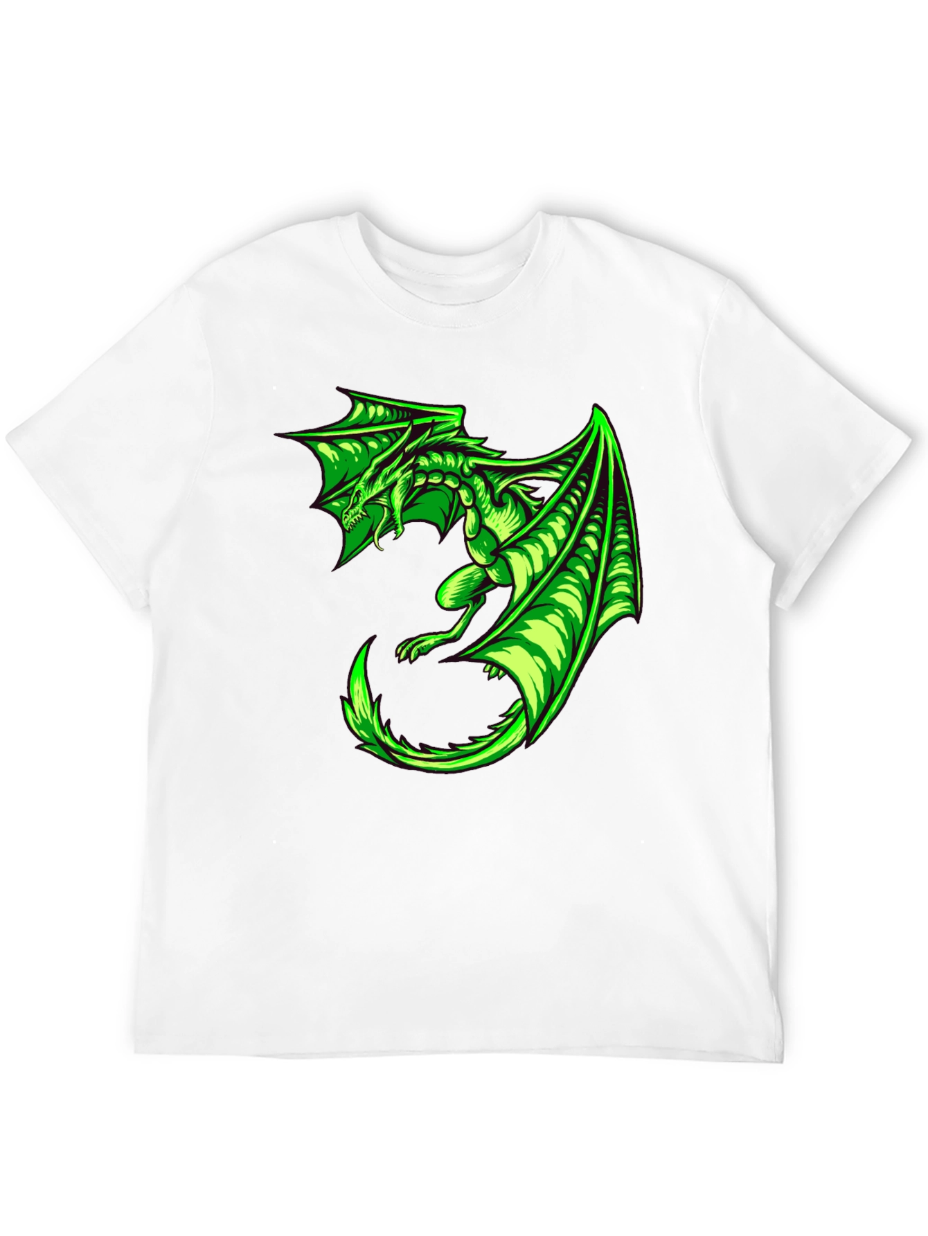 Green Dragon Graphic Tee - Mens